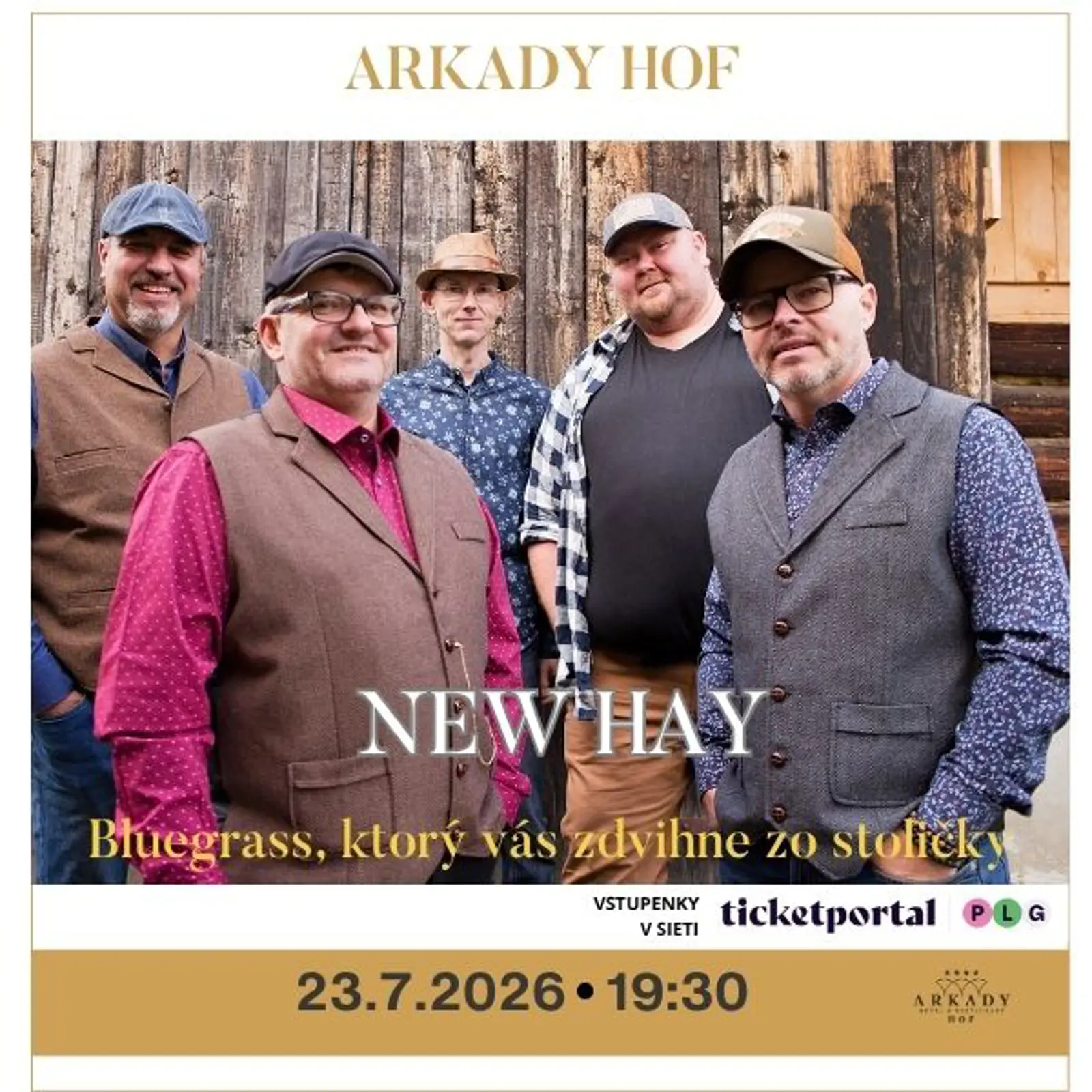 NEW HAY Bluegrass, ktorý Vás zdvihne zo stoličky
