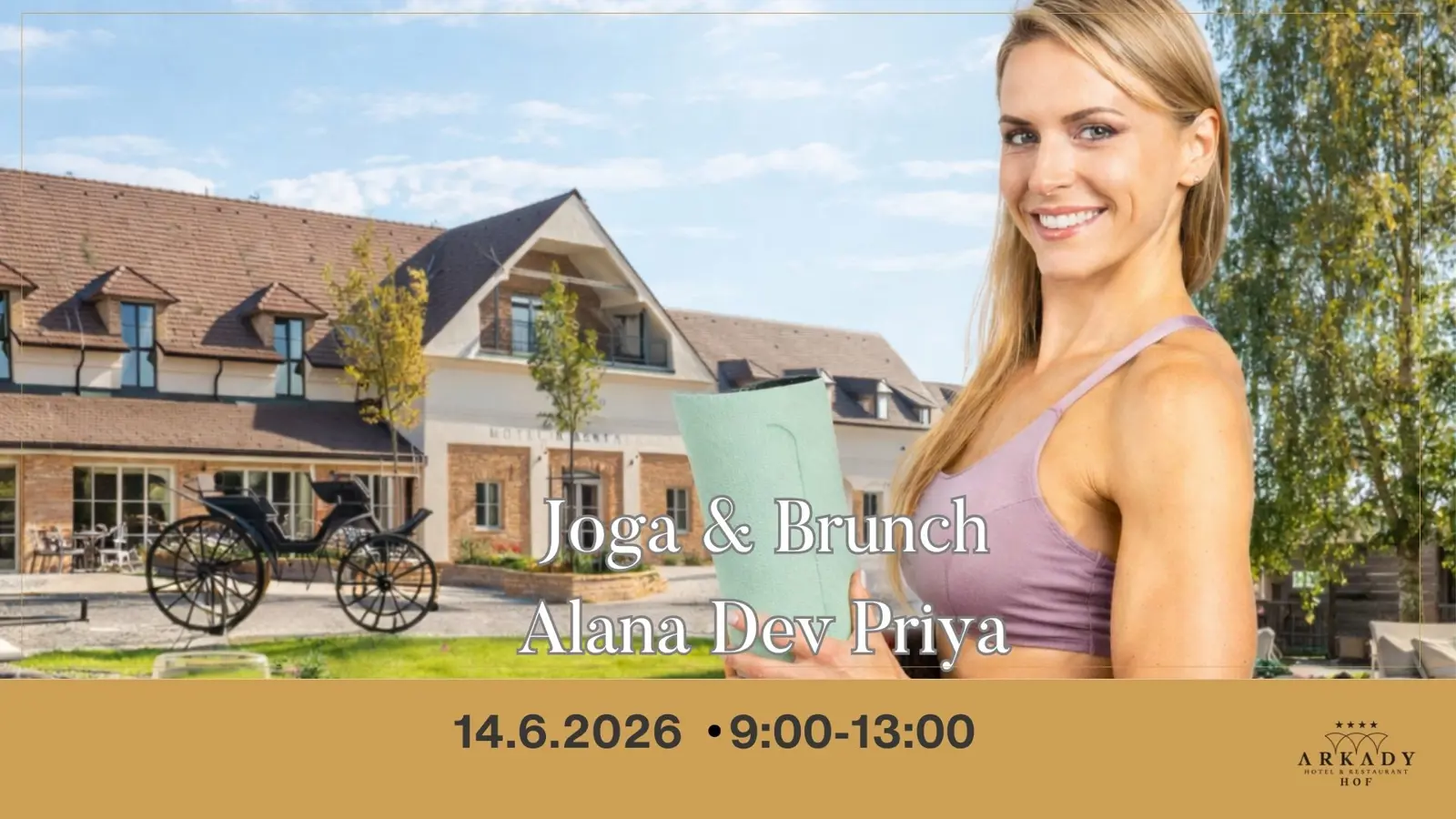 Joga brunch s Alana Dev Priya