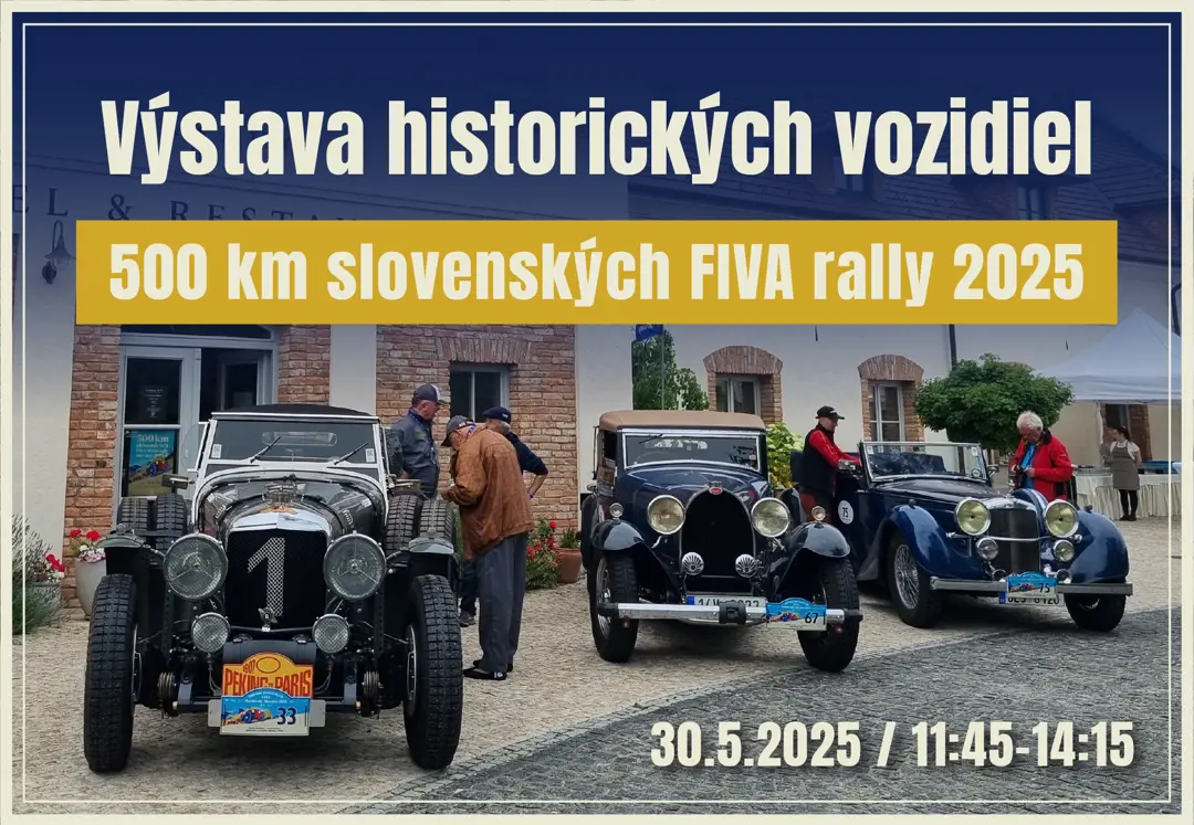 Výstava historických vozidiel svetovej rally