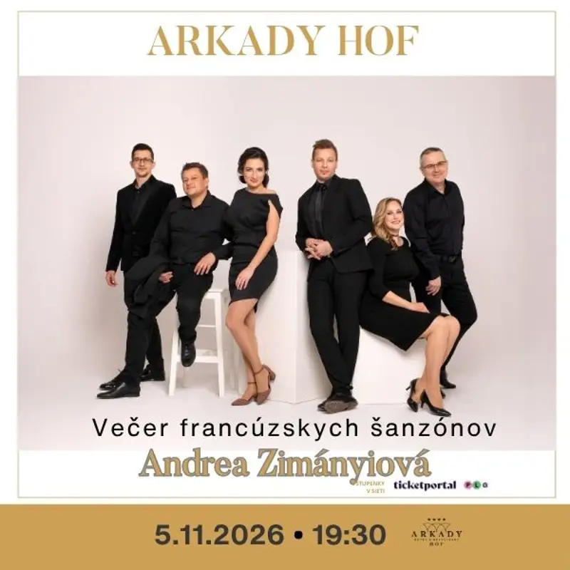ANDREA ZIMÁNYIOVÁ – Večer francúzskych šansónov